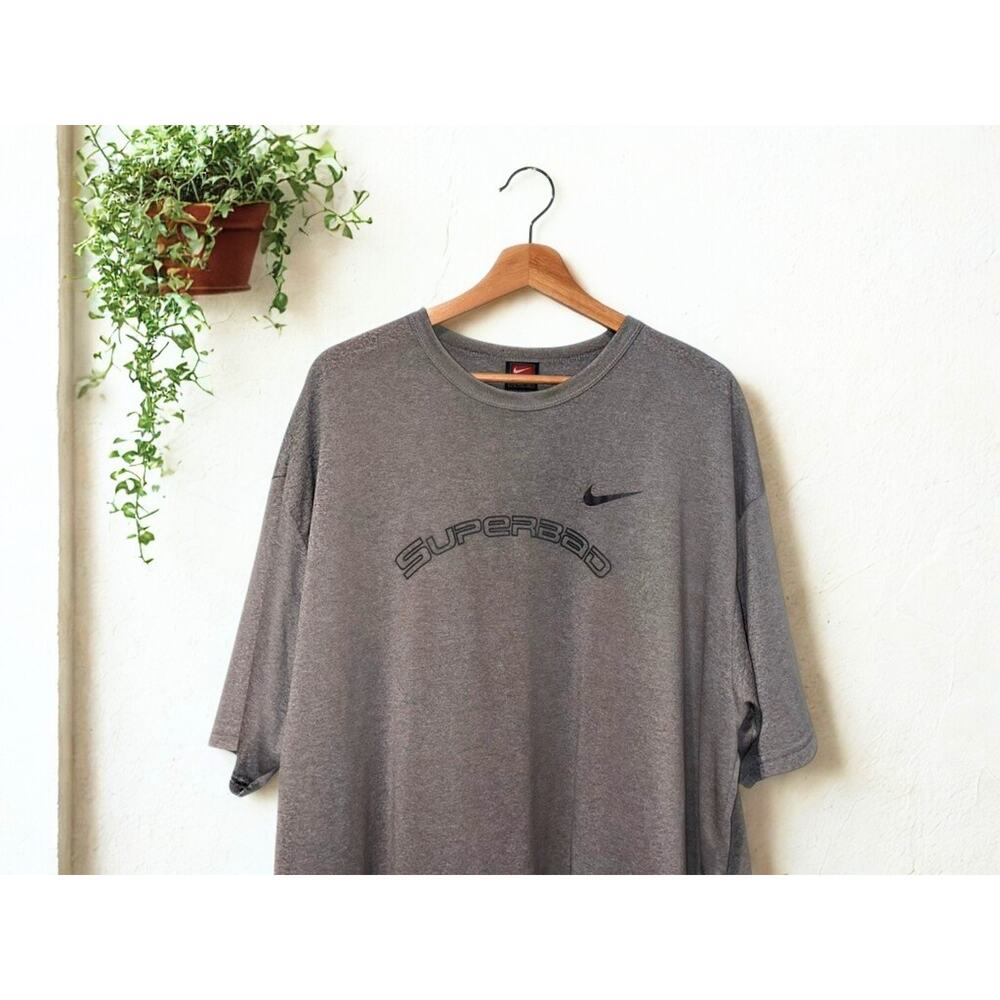 Nike Kobe Bryant Vintage Superbad T-Shirt Men’s 2XL Gray Short Sleeve Tee - Picture 2 of 8